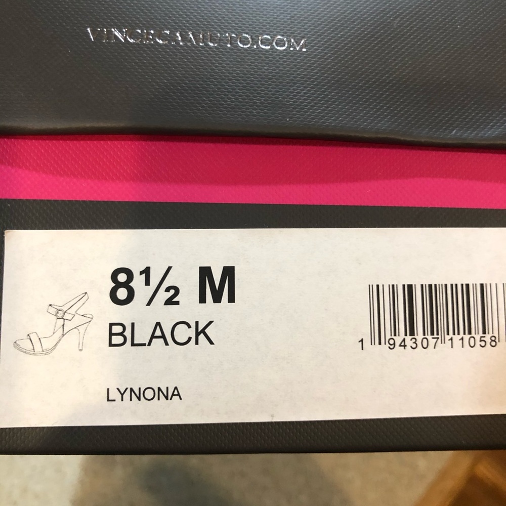 New Vince camuto black heels size 8 & 8.5 - Picture 7 of 7